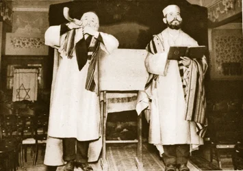 Two officials of an East End synagogue